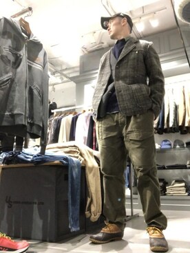 Toshiyukiさん（メンズ・181cm）の秋コーディネート