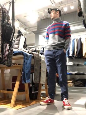 Toshiyukiさん（メンズ・181cm）の秋コーディネート