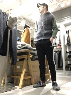 Toshiyukiさん（メンズ・181cm）の冬コーディネート