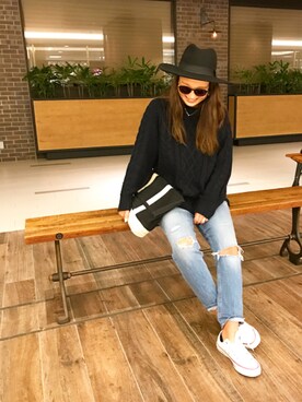 hazuさん(レディース・160cm)の冬コーディネート