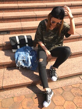 hazuさん（レディース・160cm）の春コーディネート