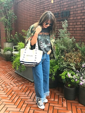 hazuさん（レディース・160cm）の春コーディネート