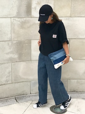 hazuさん（レディース・160cm）の夏コーディネート