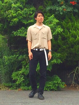 オレンジさん(メンズ・169cm)の夏コーディネート