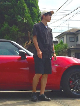 オレンジさん(メンズ・169cm)の夏コーディネート