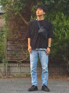 オレンジさん（メンズ・169cm）の秋コーディネート