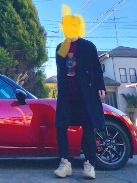 オレンジさん（メンズ・169cm）の冬コーディネート