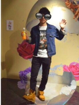「ドラフトリーバイス」｜オレンジさん（メンズ・169cm）の秋コーディネート