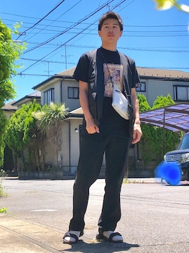 オレンジさん(メンズ・169cm)の春コーディネート
