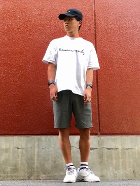 オレンジさん（メンズ・169cm）の夏コーディネート