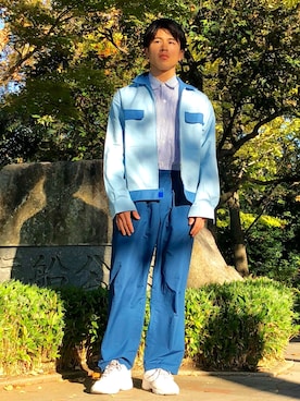 オレンジさん（メンズ・169cm）の秋コーディネート