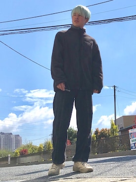 「one after another NICE CLAUP（ワンアフターアナザーナイスクラップ）のアイテム」を使った、オレンジさん（メンズ・169cm）の春コーディネート