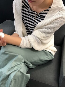 ゆいはんさん（レディース・172cm）の春コーディネート