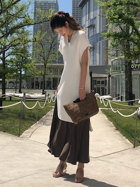 「LOWELL things（ロウェル　シングス）のアイテム」を使った、ゆいはんさん（レディース・172cm）の春コーディネート