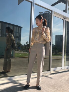 ゆいはんさん(レディース・172cm)の春コーディネート