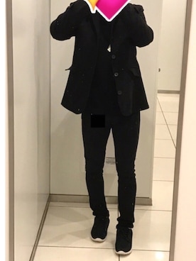 「ZIP FIVE（ジップファイブ）のアイテム（ピーコート）」を使った、TKSさん（メンズ・174cm）の冬コーディネート