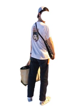 ともつまさん（メンズ・178cm）の春コーディネート