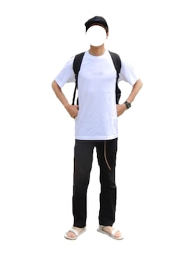 「Gosha Rubchinskiy（ゴーシャラブチンスキー）のアイテム（帽子）」を使った、ともつまさん（メンズ・178cm）の夏コーディネート
