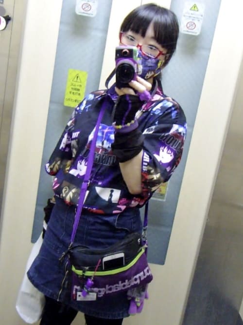 Sakiel アニメ服 Radio Evaのシャツ ブラウスを使ったコーディネート Wear Sakiel アニメ服 Radio Evaのシャツ ブラウスを使ったコーディネート Wear