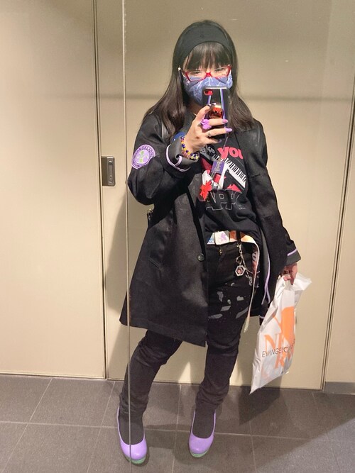 Sakiel アニメ服 Radio Evaのジャケット アウターを使ったコーディネート Wear
