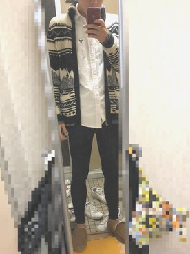 ケビンさん（メンズ・178cm）の秋コーディネート