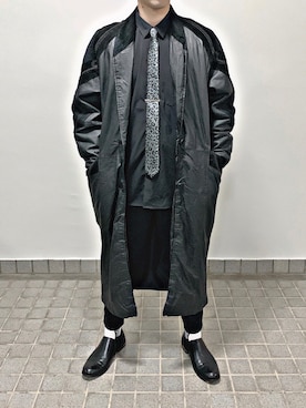 「H&M（エイチ・アンド・エム）のアイテム（ネクタイ）」を使った、ryuarakaki0815さん（メンズ・174cm）の夏コーディネート