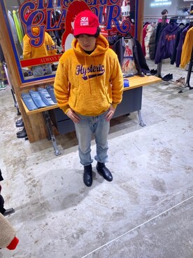 「コラボレーション」｜「アイテム（その他）」を使った、hyshmt07さん（メンズ・174cm）の秋コーディネート