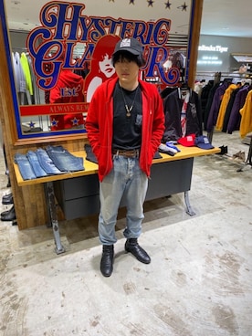 「コラボレーション」｜「アイテム（その他）」を使った、hyshmt07さん（メンズ・174cm）の秋コーディネート