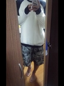 REBTRAIT | 総柄ハーフパンツ(その他パンツ)