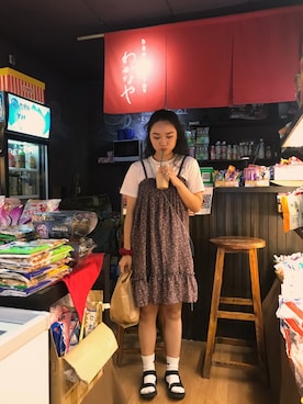 「Teva（テバ）のアイテム（涼鞋、ブラック系）」を使った、specialhelenさん（レディース）の秋コーディネート