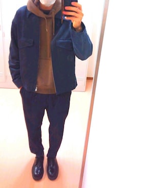 KAZU「相互」さん（メンズ・178cm）の冬コーディネート