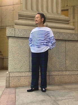 「VETRA（ベトラ）のアイテム」を使った、fukushimaさん（メンズ・163cm）の夏コーディネート