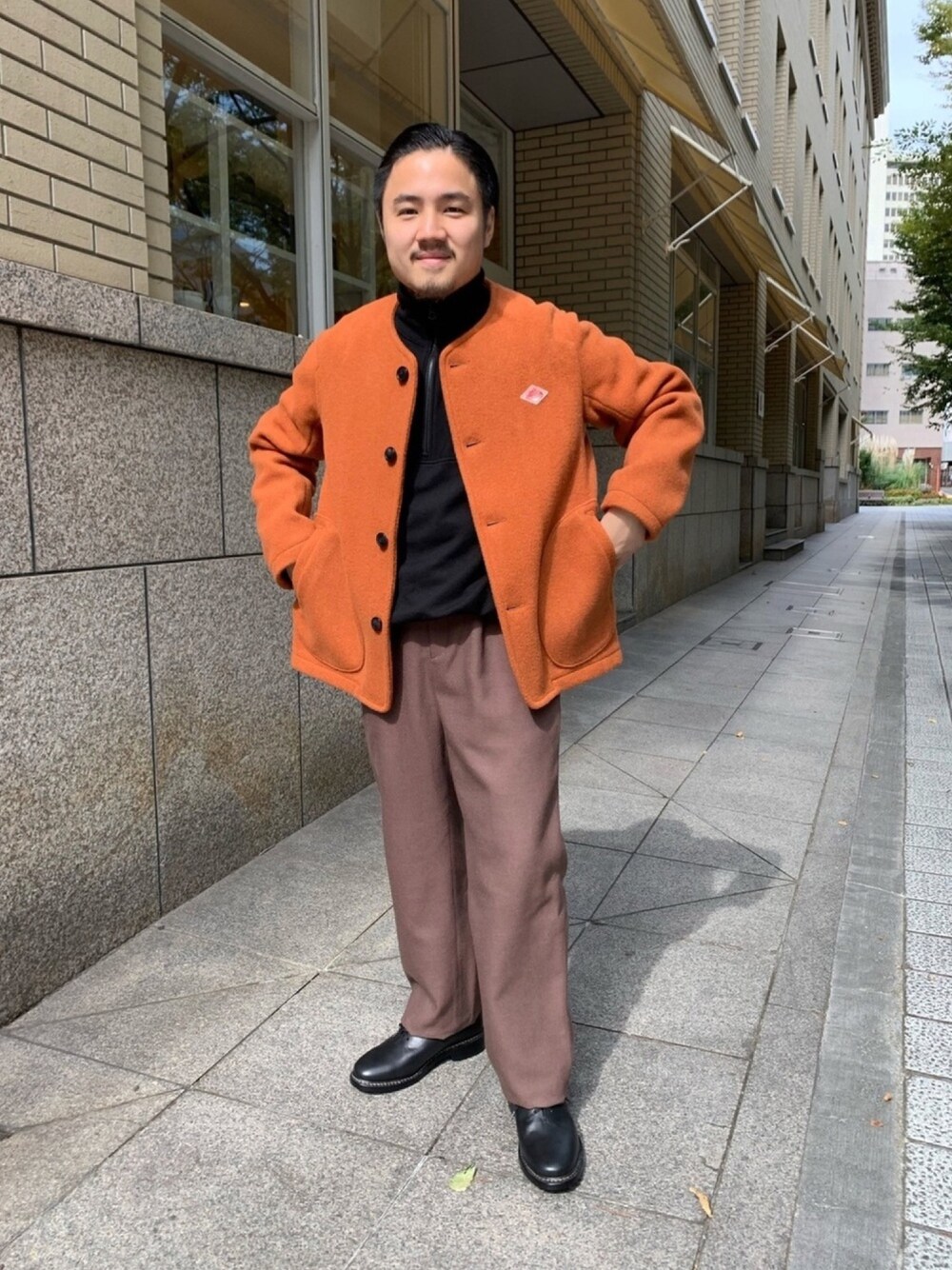 ジャケット/アウター【期間限定値下げ】ウールモッサ カラーレスジャケット
