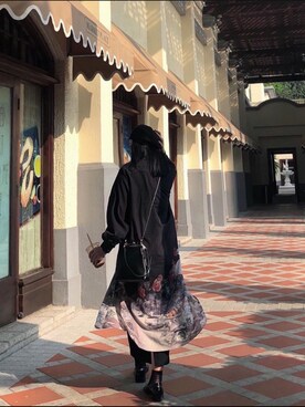 「MISBHV（ミスビヘイブ）のアイテム（帽子）」を使った、anagonebadさん（レディース・156cm）の夏コーディネート