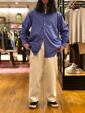 「semoh（セモー）のアイテム」を使った、oginoyさん（メンズ・176cm）の冬コーディネート