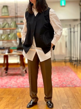 「semoh（セモー）のアイテム」を使った、oginoyさん（メンズ・176cm）の春コーディネート