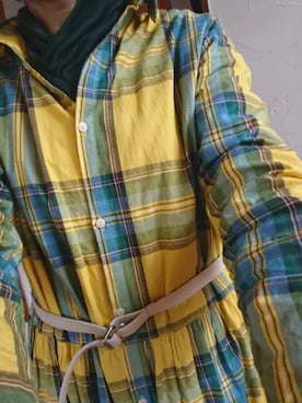 「Hands of creation（ハンズオブクリエイション）のアイテム」を使った、YukoKaさん（レディース・156cm）の春コーディネート
