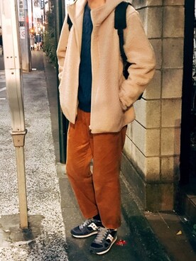 Saucony サッカニー Shadow Original S2108 680 Navy Whiteを使ったメンズ人気ファッションコーディネート Wear