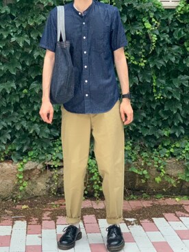 「G-SHOCK（ジーショック）のG-SHOCK　ジーショック　CASIO　カシオ　デジタル（デジタル腕時計）」を使った、NAAさん（メンズ・175cm）の夏コーディネート