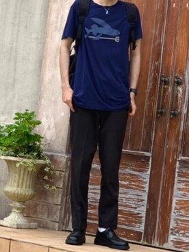 「G-SHOCK（ジーショック）のG-SHOCK　ジーショック　CASIO　カシオ　デジタル（デジタル腕時計）」を使った、NAAさん（メンズ・174cm）の夏コーディネート