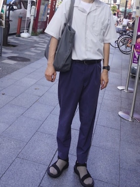 NAAさん(メンズ・175cm)の夏コーディネート