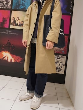 「coen（コーエン）のアイテム」を使った、NAAさん（メンズ・175cm）の秋コーディネート