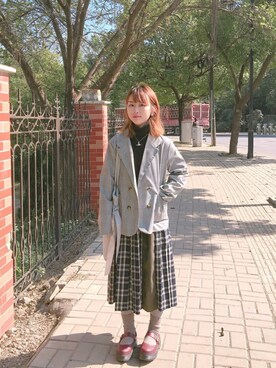 momokooさん（レディース・155cm）の秋コーディネート