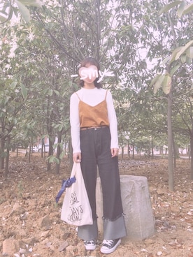 「CIBONE（シボネ）のアイテム」を使った、momokooさん（レディース・155cm）の夏コーディネート