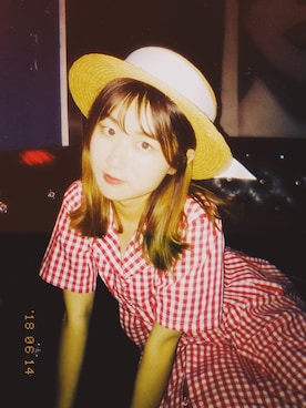 「merry jenny（メリージェニー）のアイテム（その他）」を使った、momokooさん（レディース・155cm）の秋コーディネート