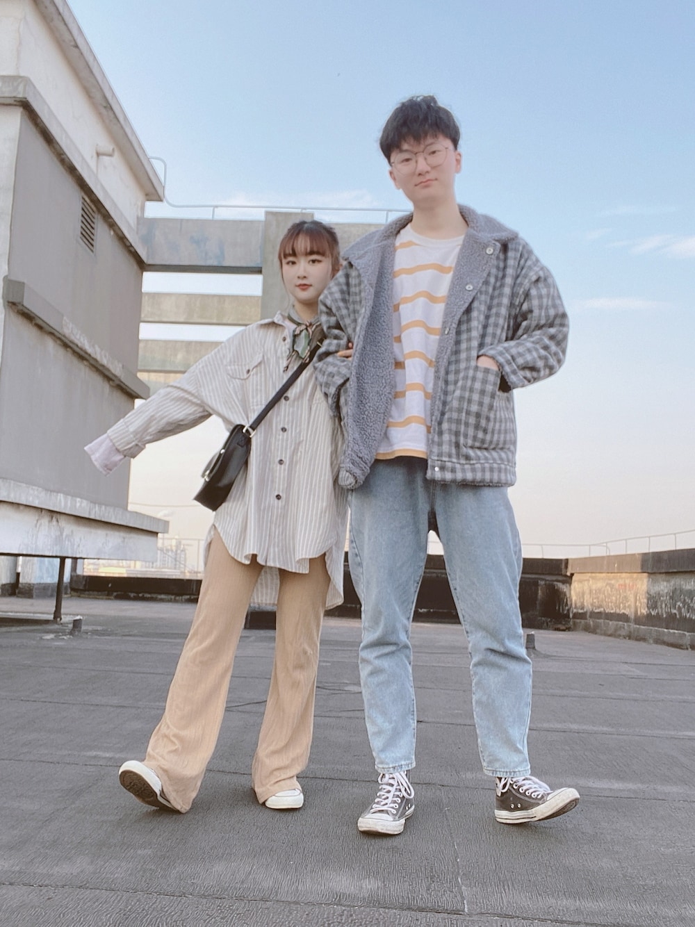 「ootd、archives」｜「archivesのワンショルタンク（Tシャツ/カットソー、ピンク系）」を使った、momokooさん（レディース・155cm）の春コーディネートの1枚目の写真