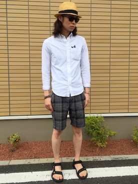 「HTC（エイチティーシー）のアイテム（アクセサリー）」を使った、libertyさん（メンズ・171cm）の夏コーディネート