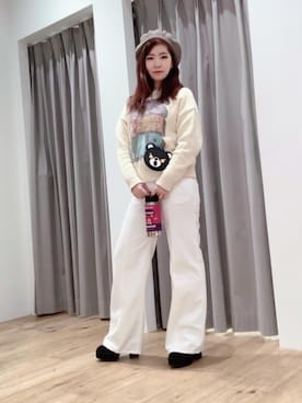 「水筒」｜「アイテム（財布/小物）」を使った、tanaka0831さん（レディース・157cm）の冬コーディネート