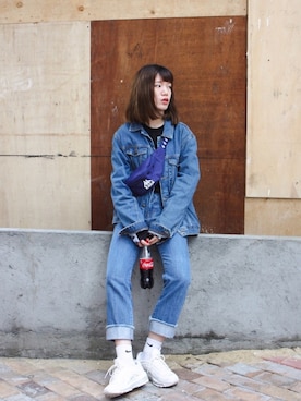 「fannypack」｜howaiyanさん（レディース・164cm）の春コーディネート