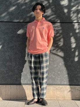 一谷さん（メンズ・174cm）の夏コーディネート